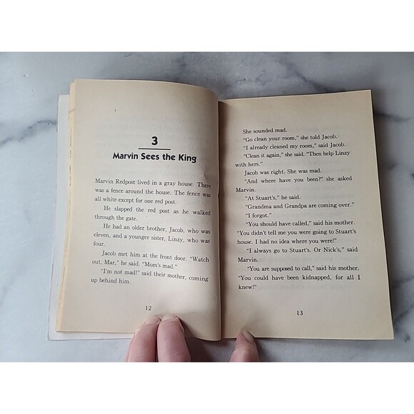 Marvin Redpost: Kidnapped At Birth? By Louis Sachar Paperback - Picture 6 of 10